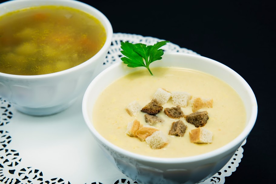Суп гороховый/Крем-суп грибной
